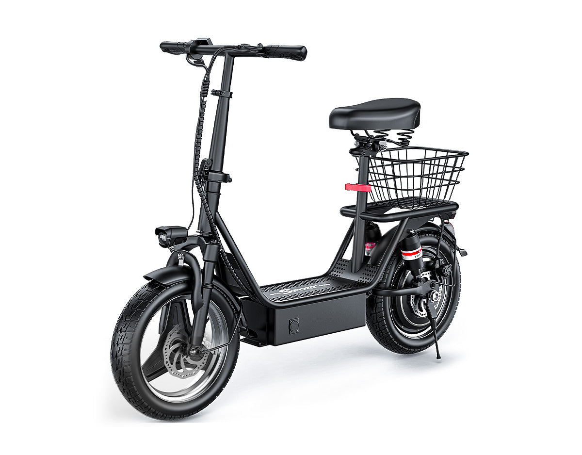PostJoy K10 14" Foldable Electric Scooter with Seat