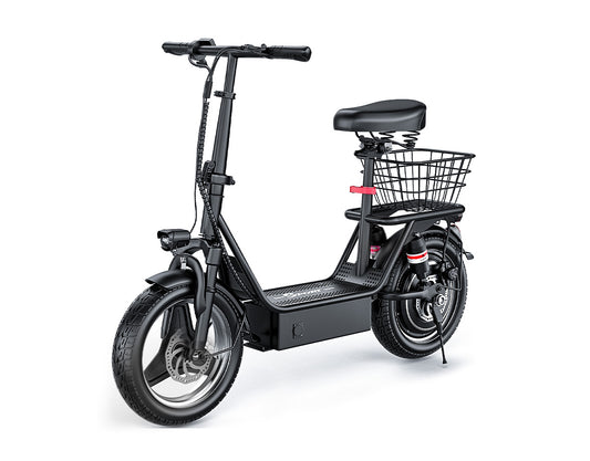 PostJoy K10 14" Foldable Electric Scooter with Seat