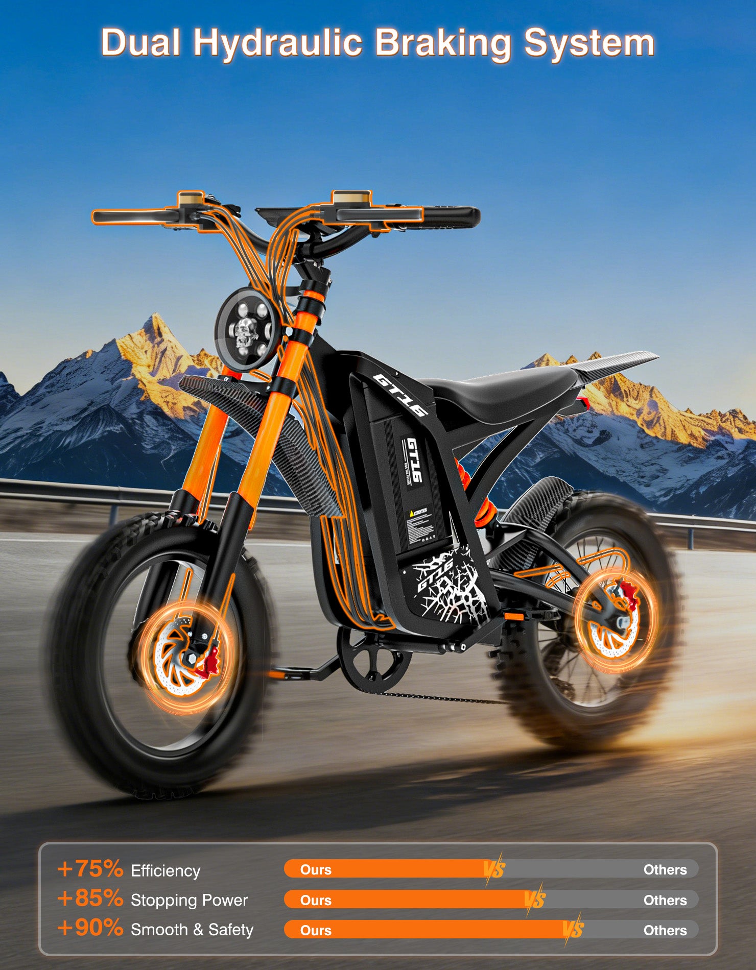PostJoy GT16Plus Electric Dirt Bike