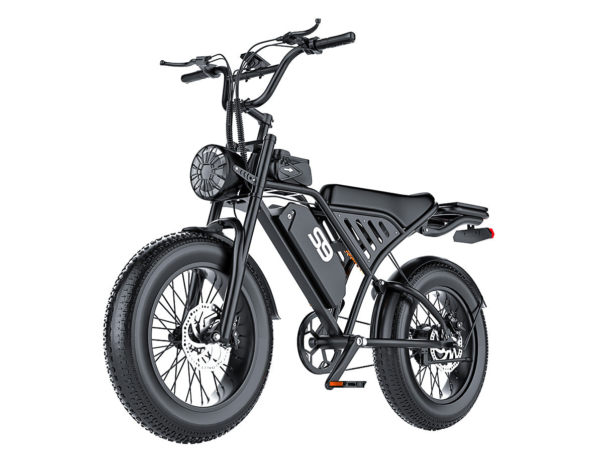 S9 Fat Tire Electric Bike 2500W Peak 100-Mile Range
