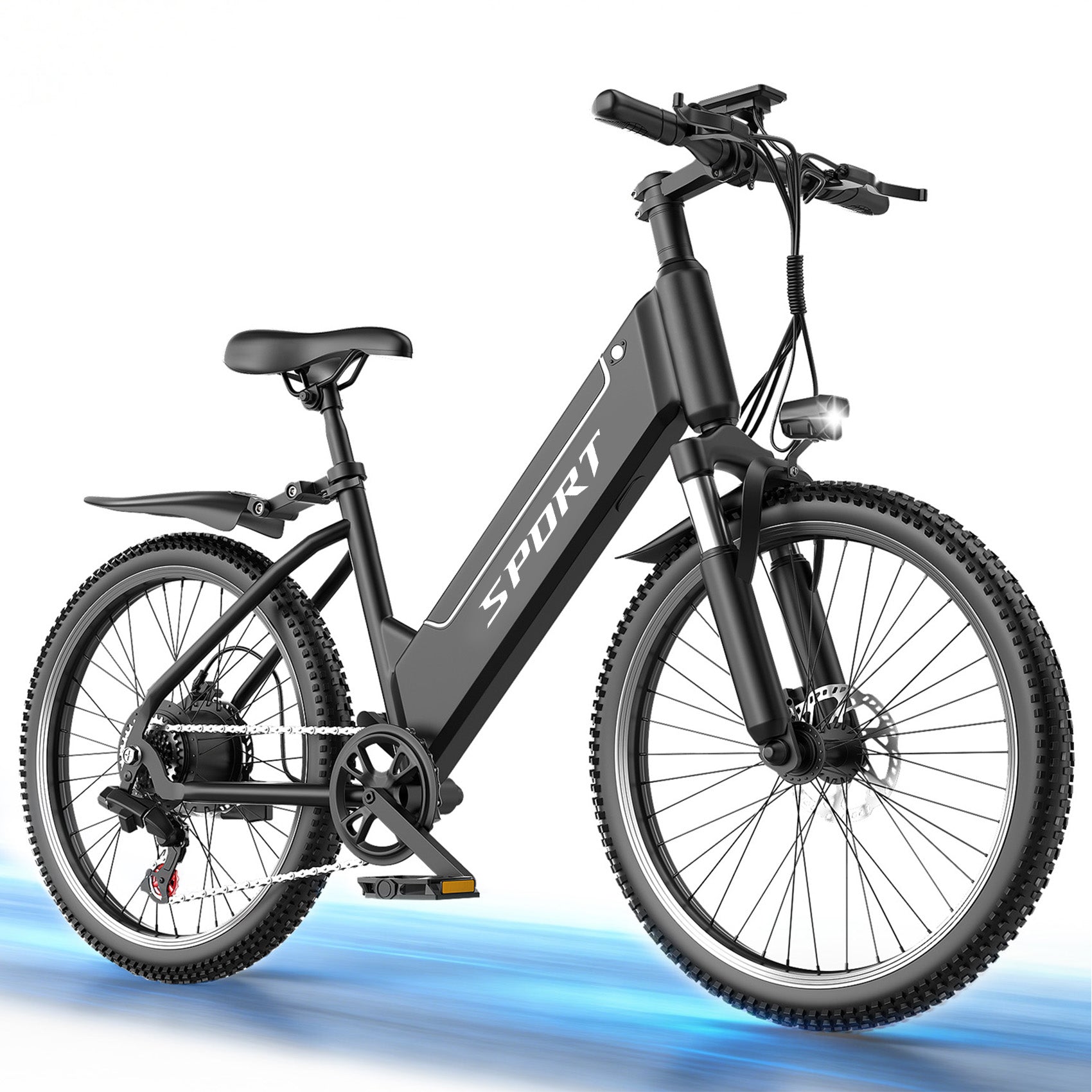 PostJoy F26 26-Inch Electric Mountain Bike