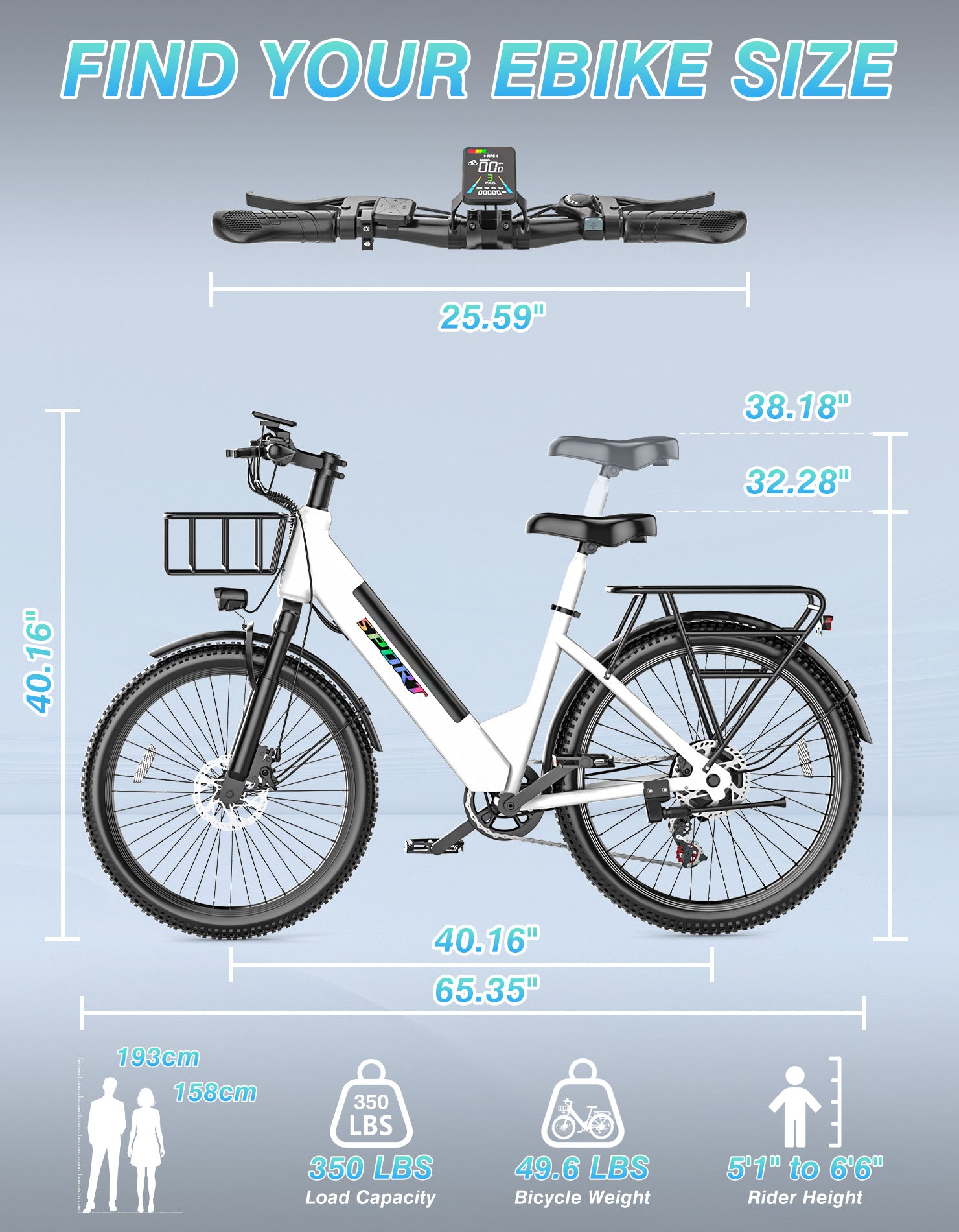PostJoy F29 26" Commuter Electric Bike