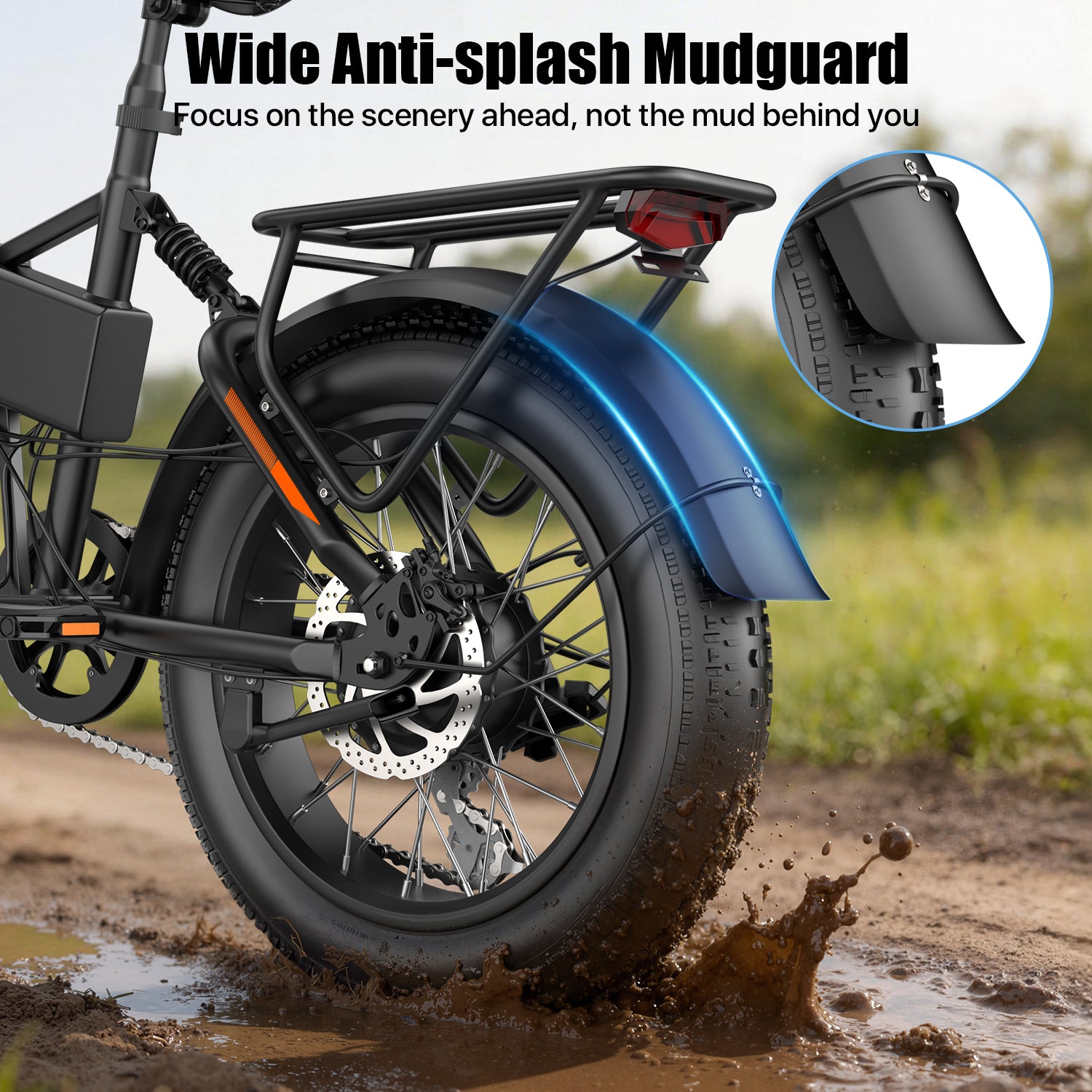 PostJoy GT30 Folding Fat Tire Electric Bike