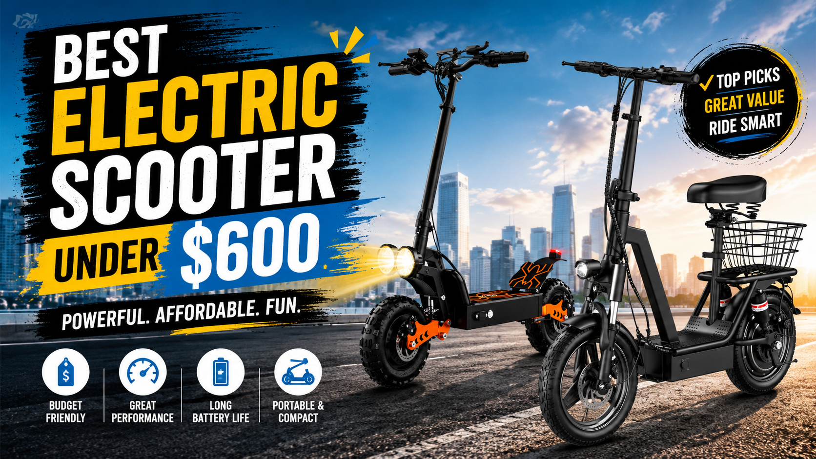 Best Electric Scooter Under $600