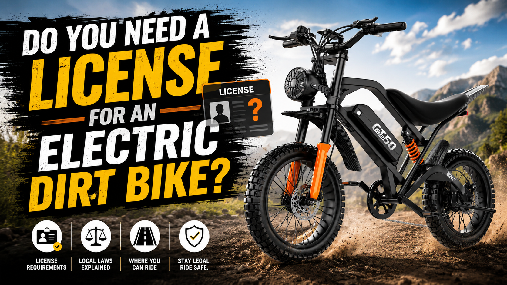 Do You Need a License for an Electric Dirt Bike?
