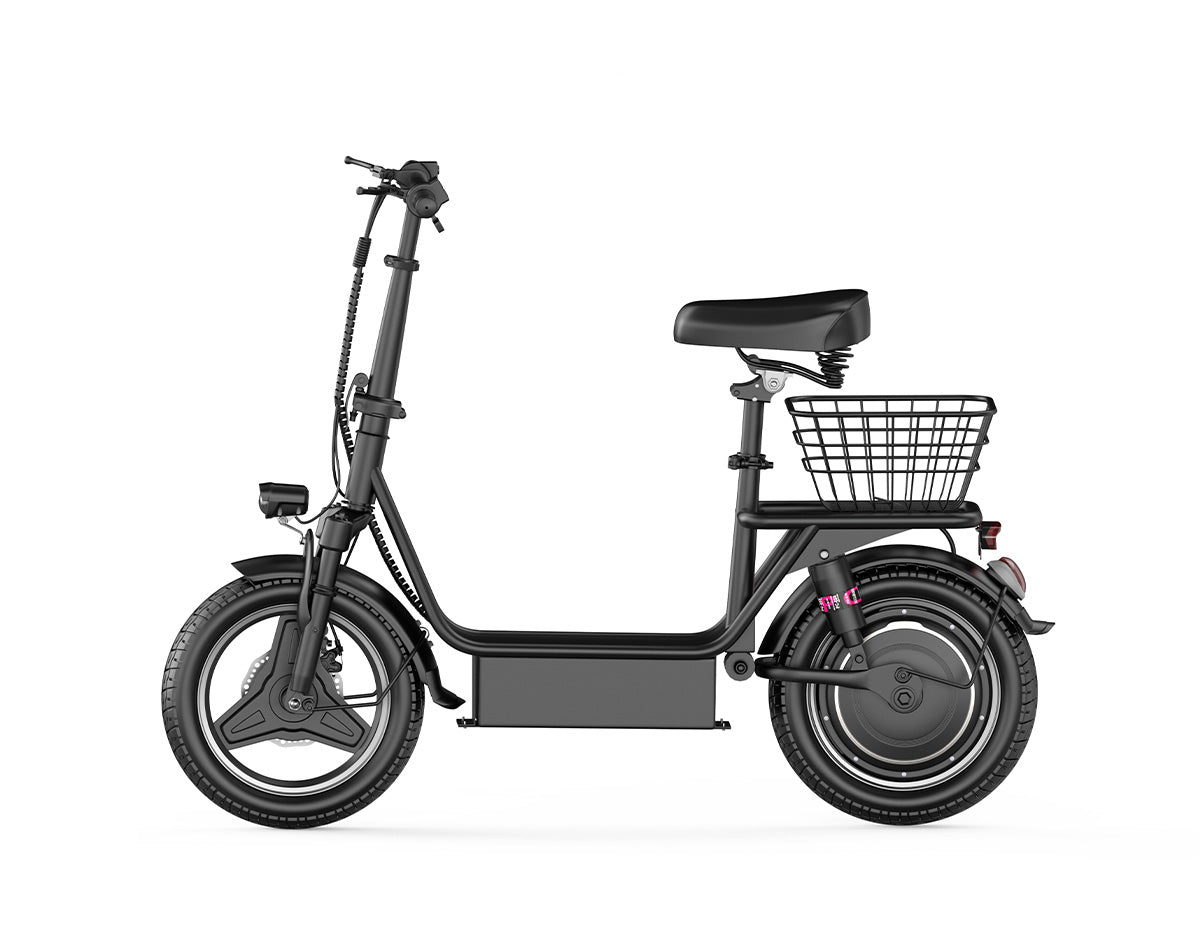 PostJoy K10 14" Foldable Electric Scooter with Seat