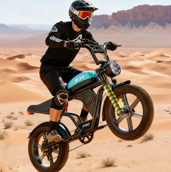  Full Suspension SystemRide Smooth, Dominate the Wild