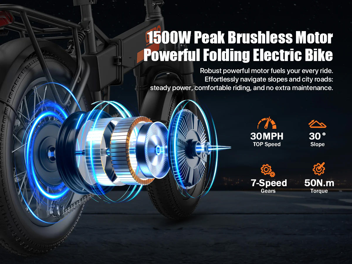 1500W Peak Motor