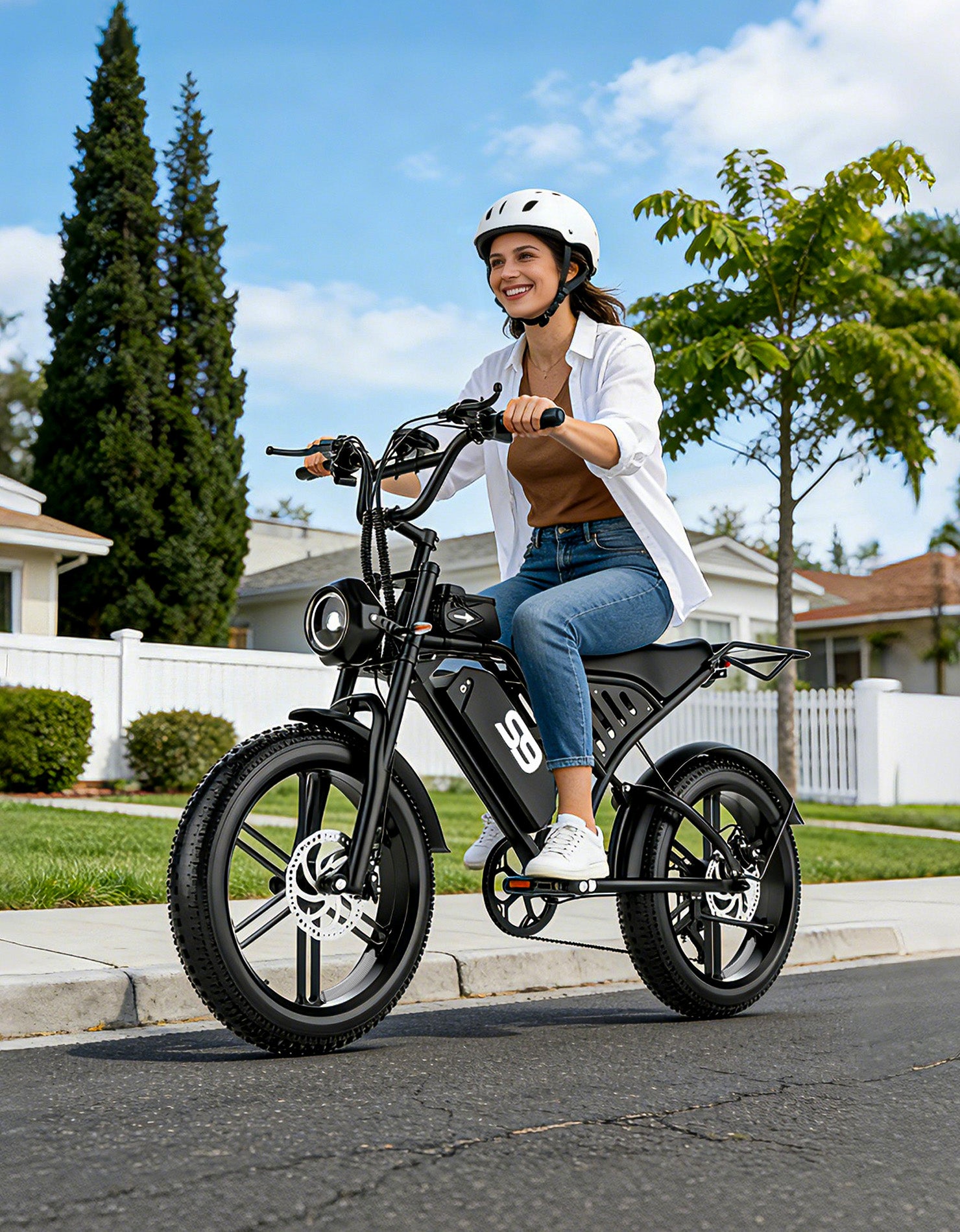 PostJoy S9 Fat Tire Electric Bike
