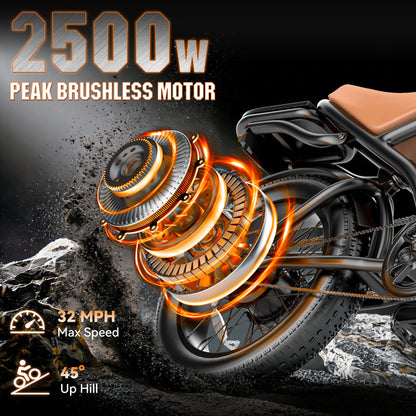 PostJoy F30 Moped Style Ebike