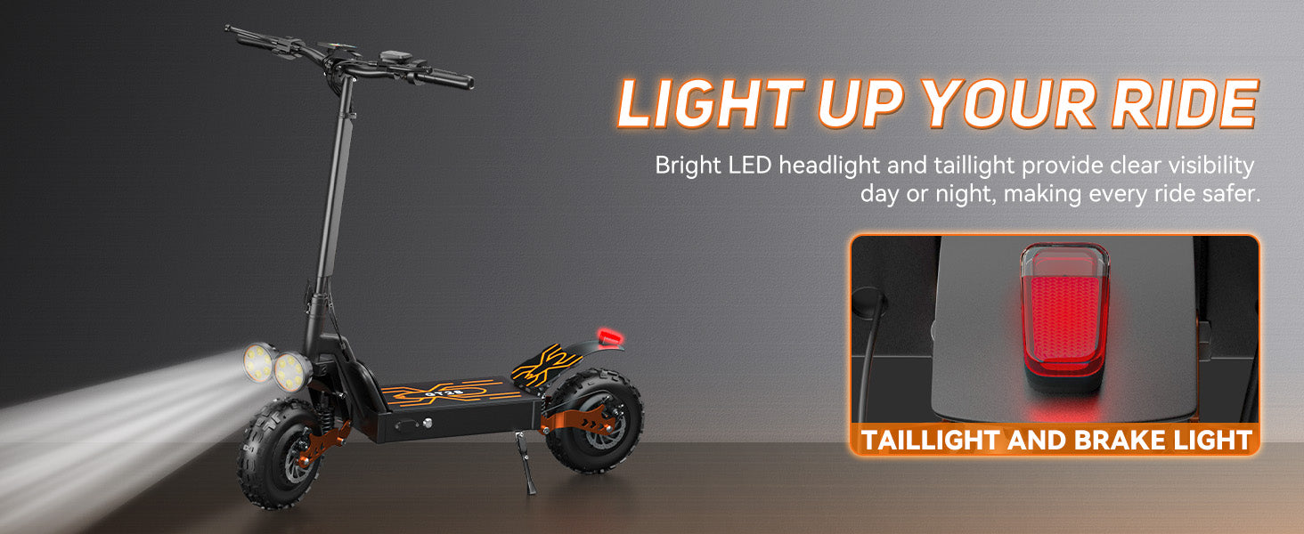 Bright Lighting System for Day & Night Visibility