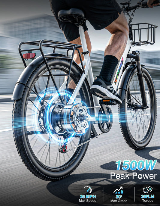 PostJoy F29 26" Commuter Electric Bike