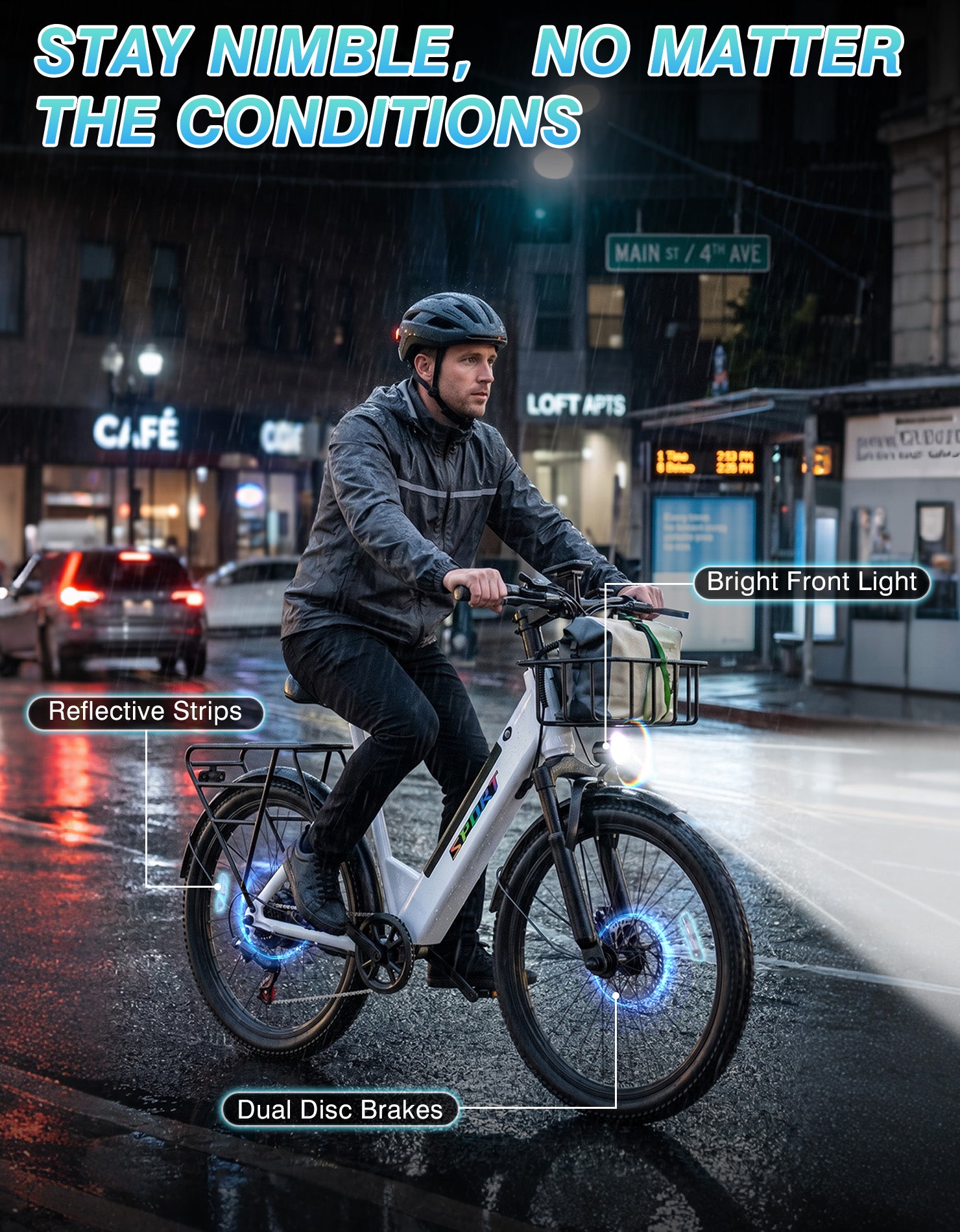 PostJoy F29 26" Commuter Electric Bike