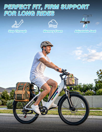 PostJoy F29 26" Commuter Electric Bike