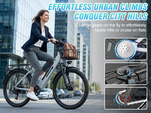 7 Speed Drivetrain
