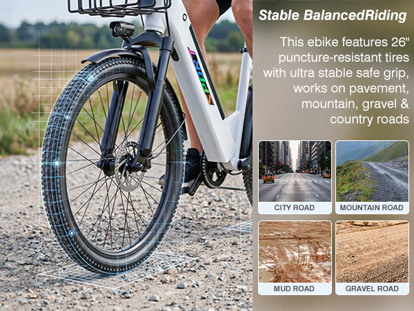 26" x 2.0" Commuter Tires