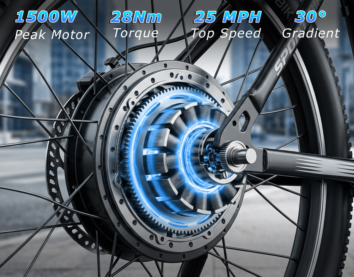 1500W Peak Motor