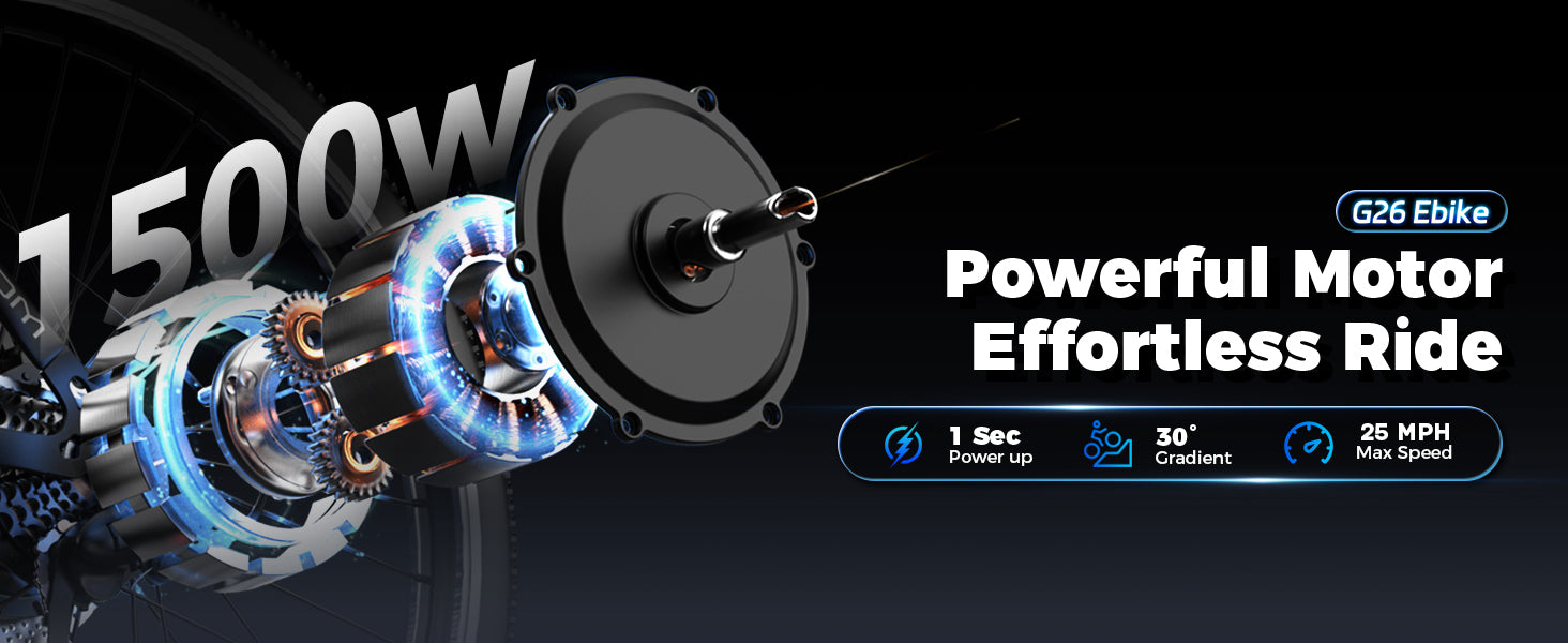 1500W Peak Motor