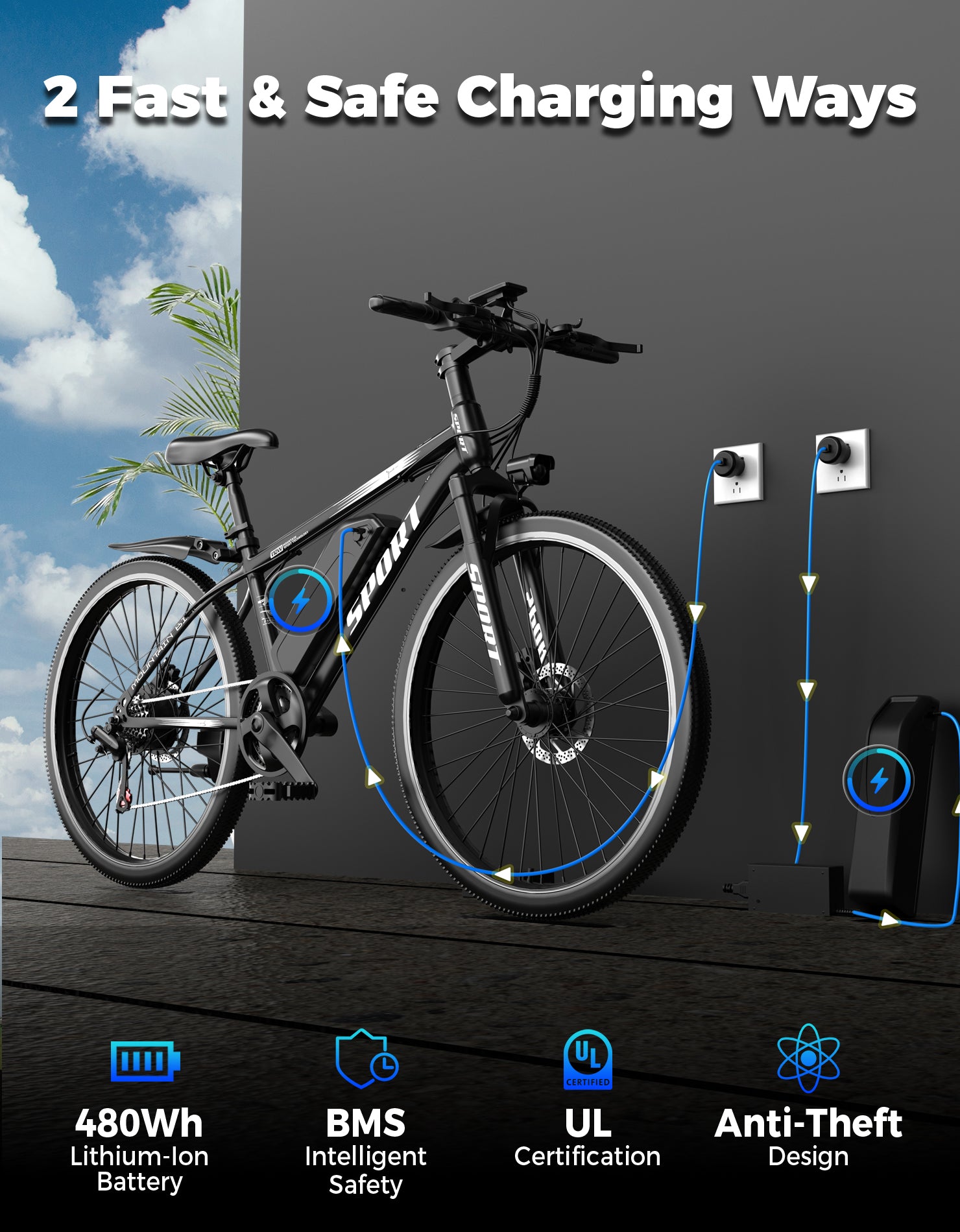 PostJoy G26 Electric Mountain Bike