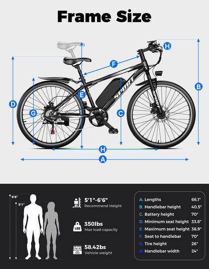 PostJoy G26 Electric Mountain Bike