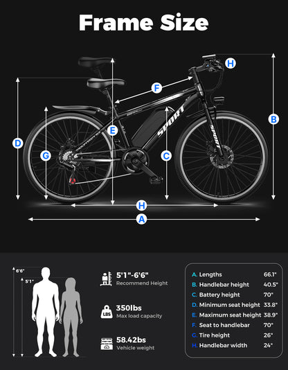 PostJoy G26 Electric Mountain Bike