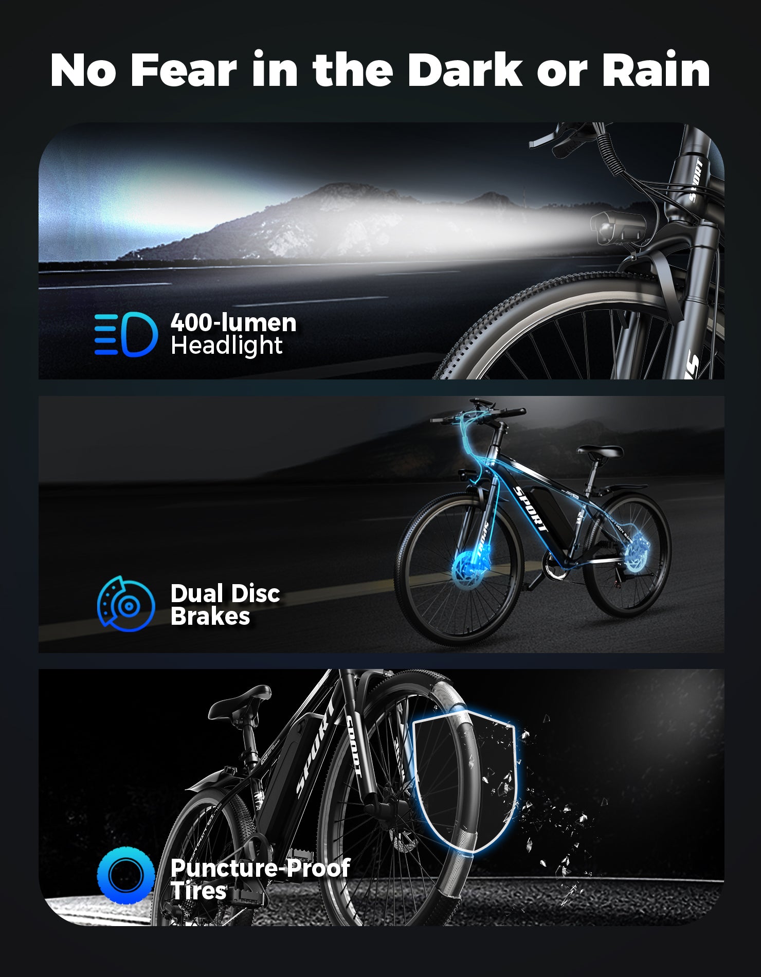 PostJoy G26 Electric Mountain Bike