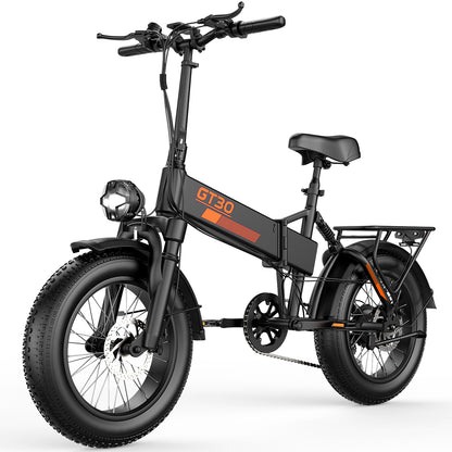 PostJoy GT30 Folding Fat Tire Electric Bike