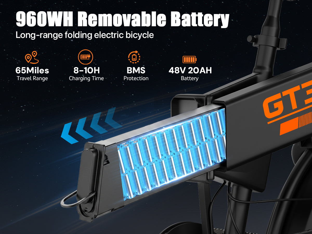 48V 20Ah Battery with BMS Protection