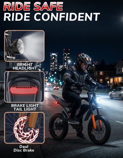 PostJoy GT50 Electric Dirt Bike