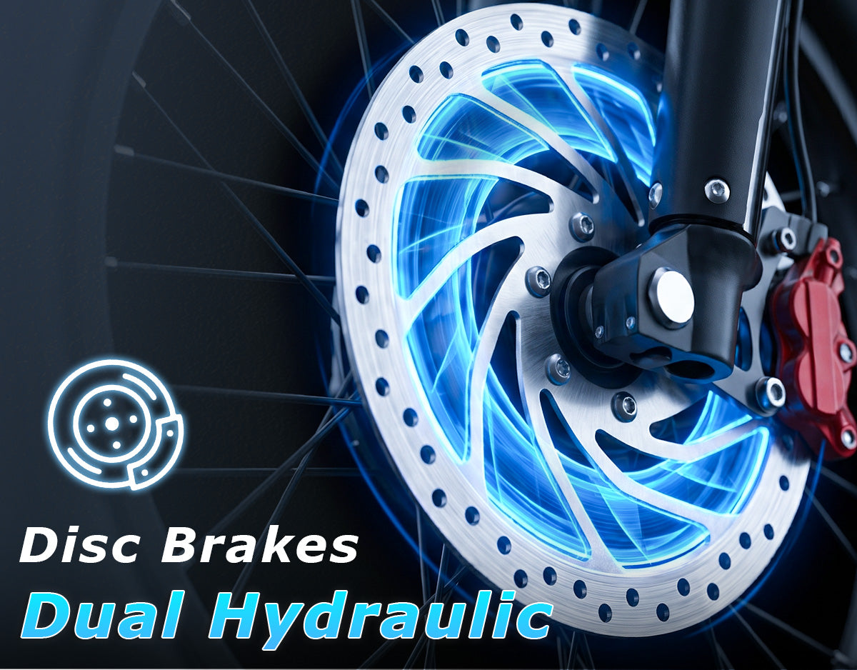 Efficient Dual Hydraulic Brakes