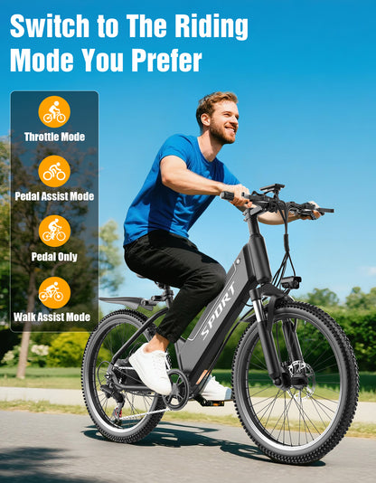 PostJoy F26 26-Inch Electric Mountain Bike