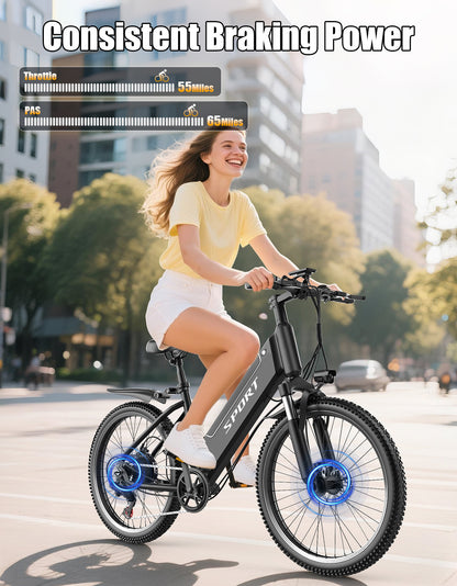 PostJoy F26 26-Inch Electric Mountain Bike