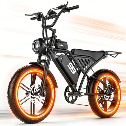PostJoy S9 Fat Tire Electric Bike