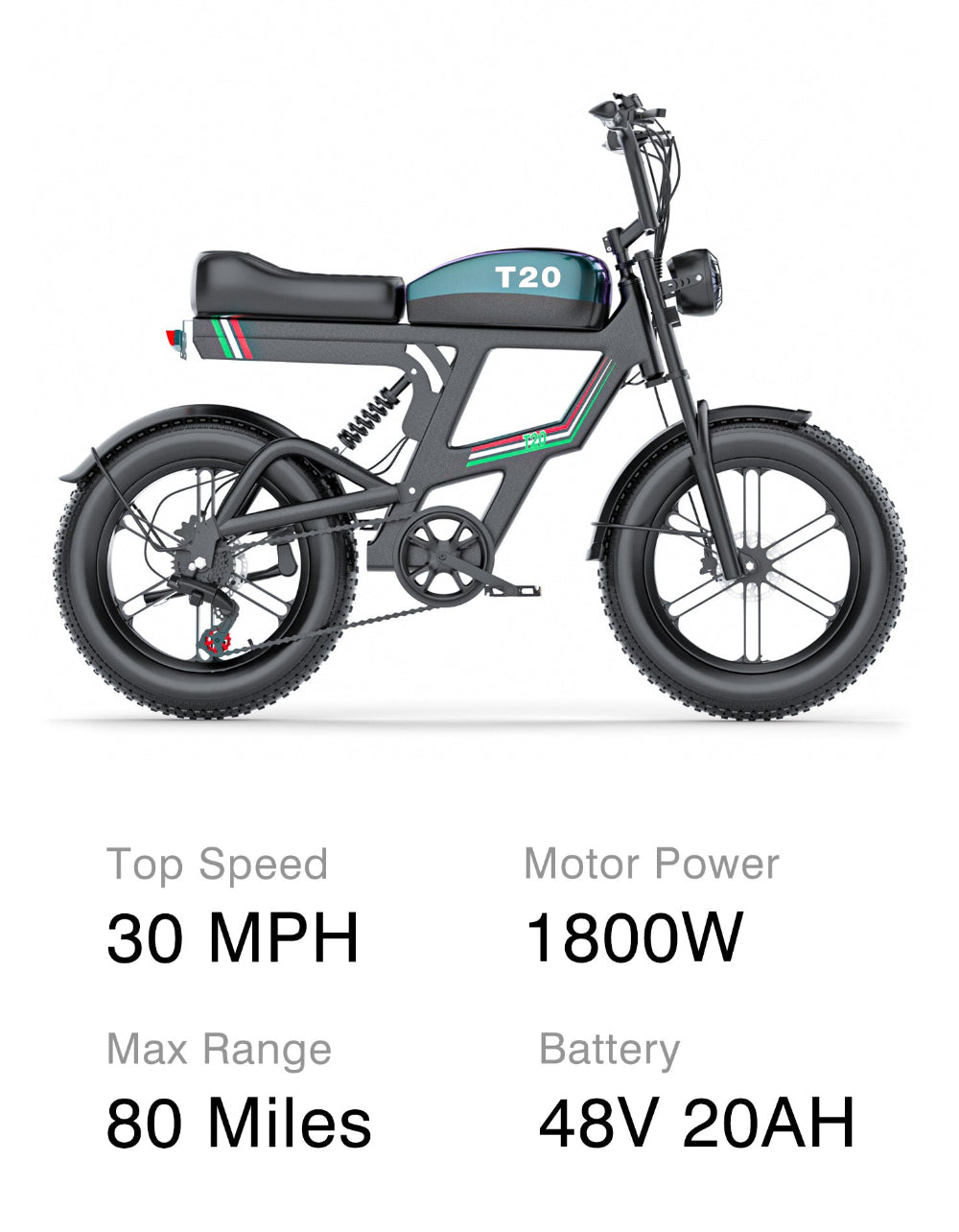 PostJoy T20 Electric Bike